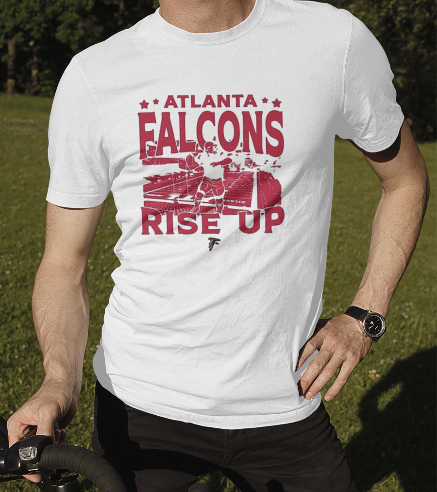 Atlanta Falcons Rise Up Vintage Stadium Gameday T-Shirt
