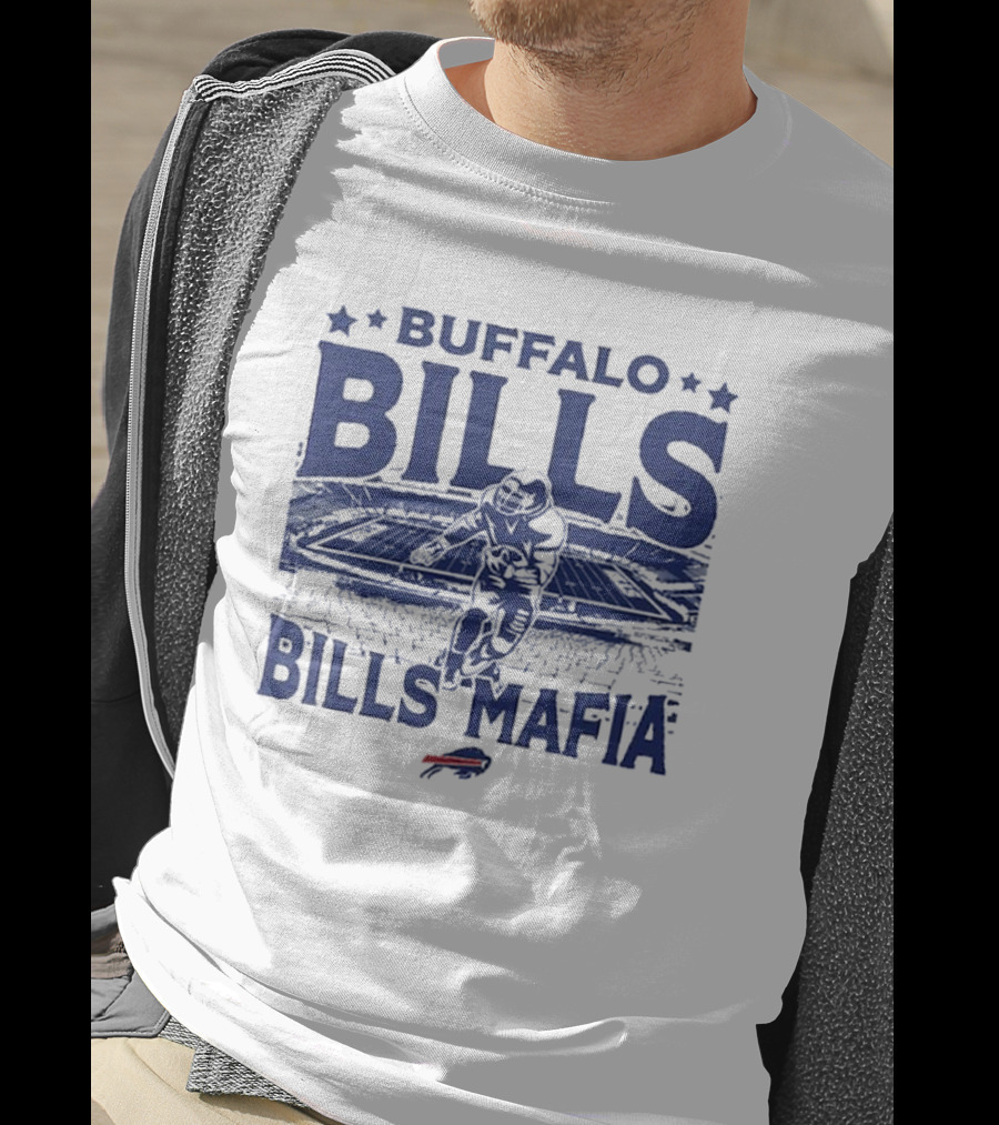Buffalo Bills Bills Mafia Vintage Stadium Football Gameday T-Shirt