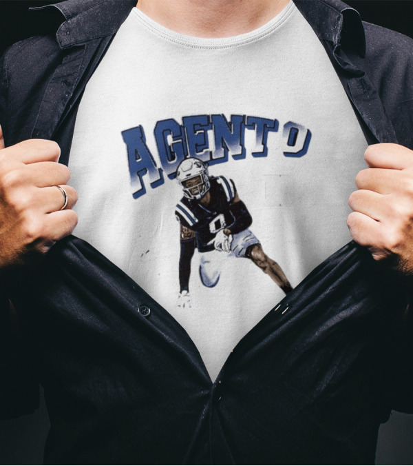 Chandler Rivers Agent 0 Duke Blue Devils Signature Player T-Shirt