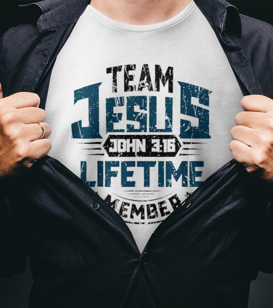 Team Jesus John 3:16 Lifetime Member T-Shirt