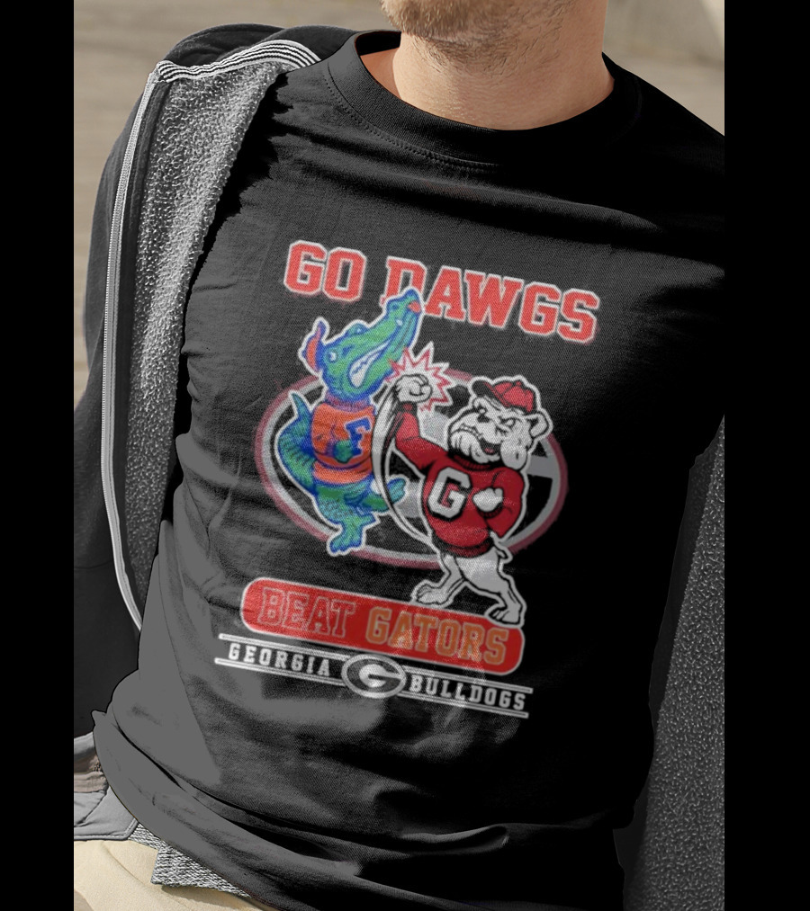 Go Dawgs Beat Gators Georgia Bulldogs T-Shirt