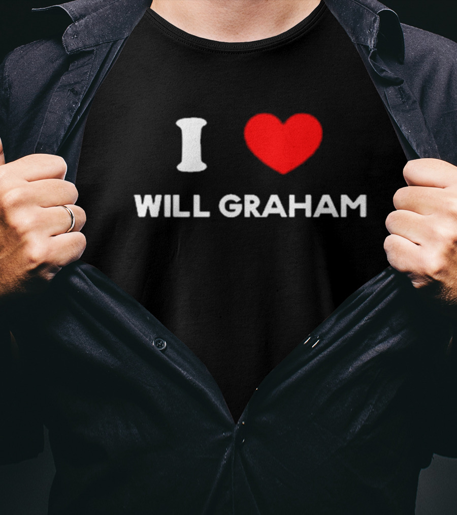 I Love Will Graham Heart Icon Fandom T-Shirt