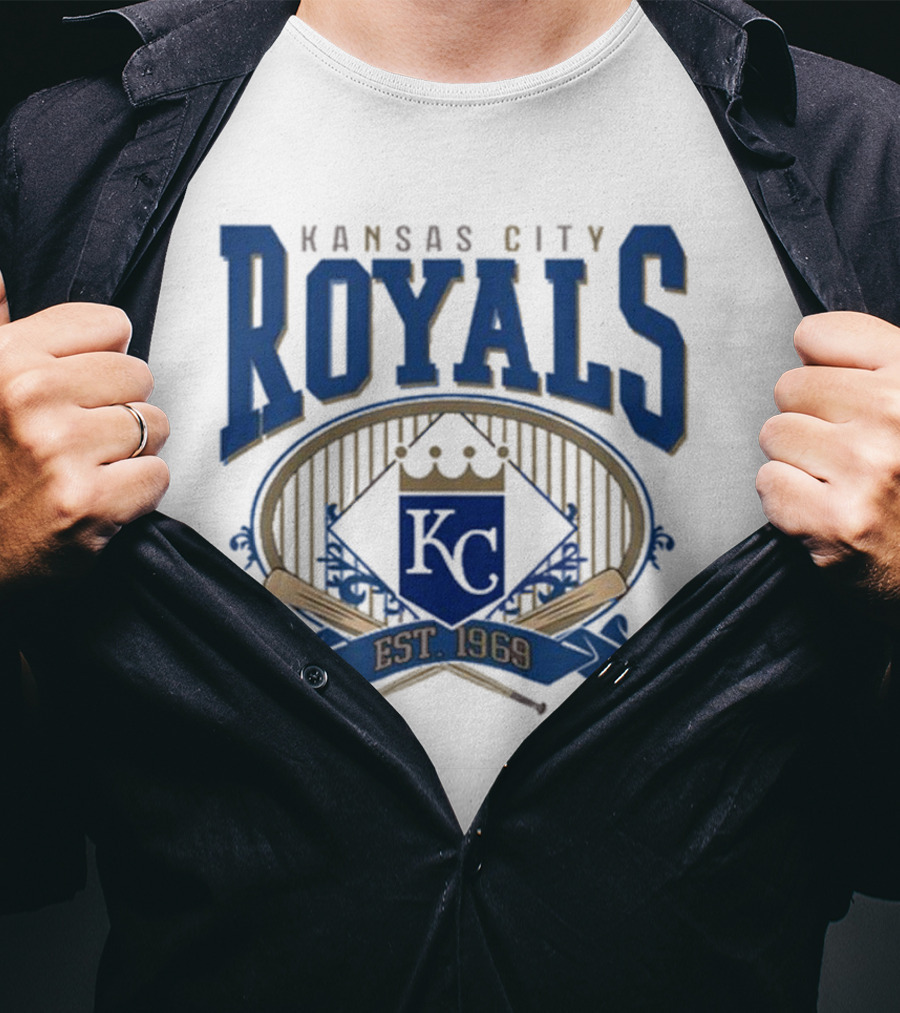Kansas City Royals Est 1969 KC Baseball T-Shirt