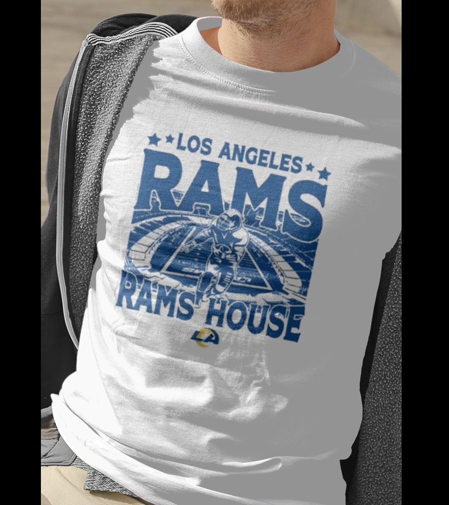 Los Angeles Rams Rams House Vintage Stadium Gameday T-Shirt