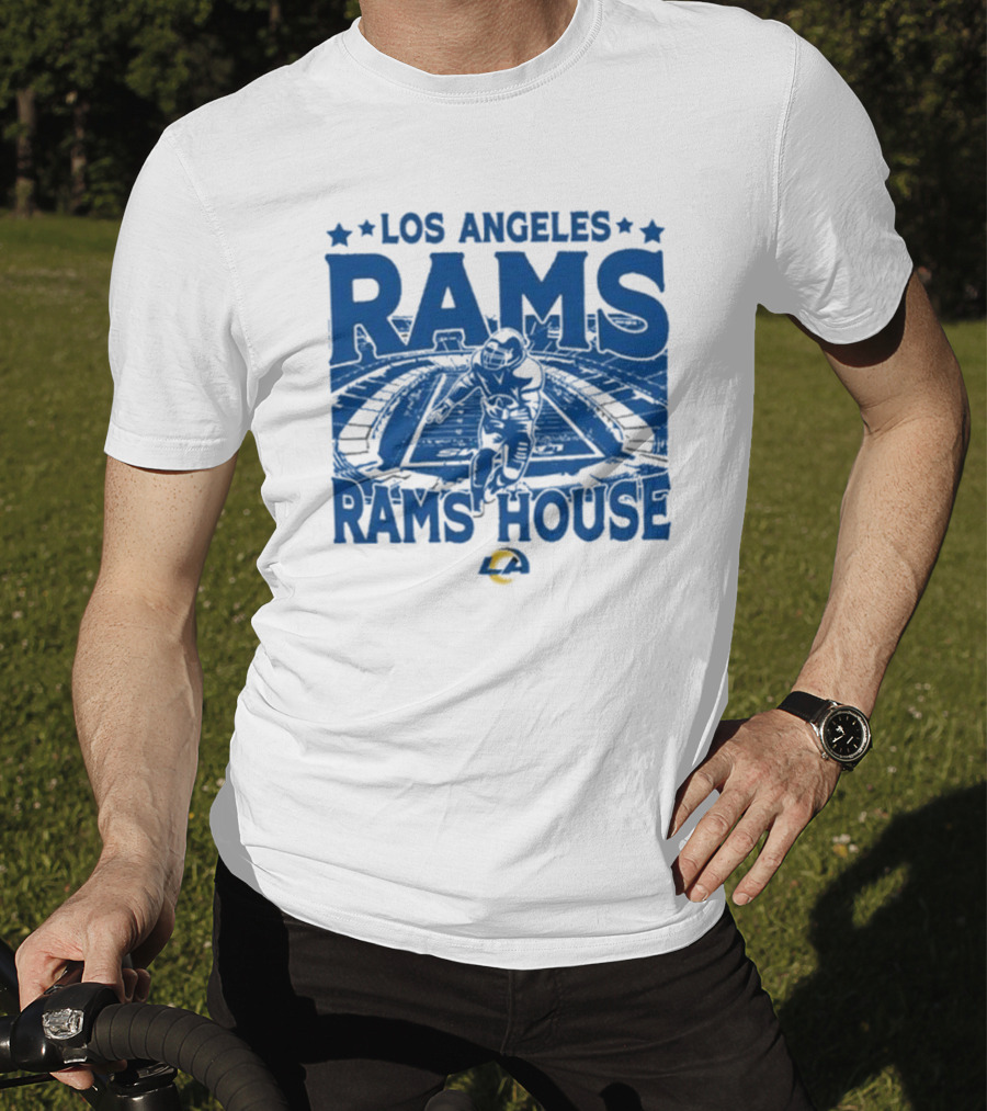 Los Angeles Rams Rams House Vintage Stadium Gameday T-Shirt