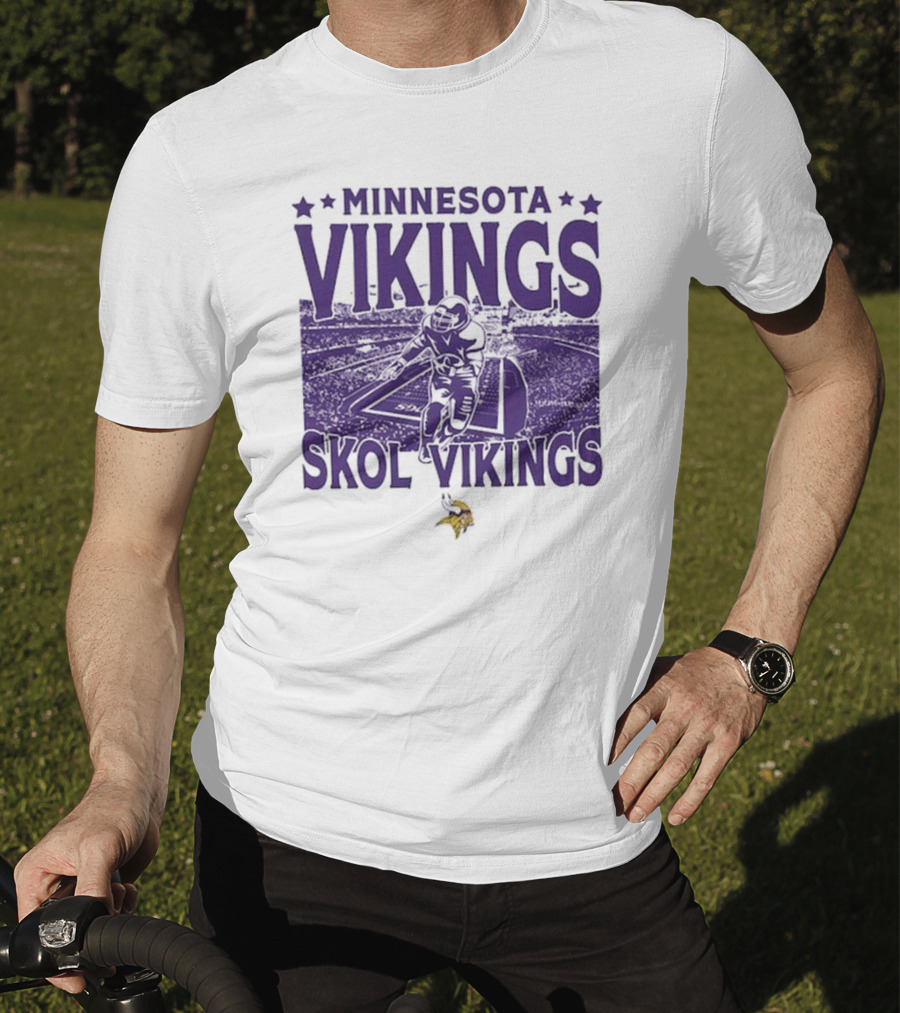 Minnesota Vikings Skol Vintage Stadium Gameday Vikings T-Shirt