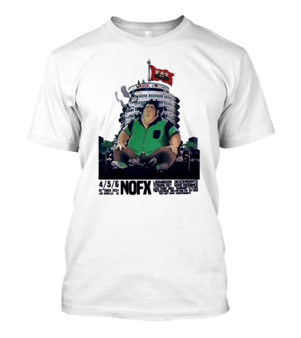 NOFX Fat Wreck Los Angeles October 4-5-6 T-Shirt