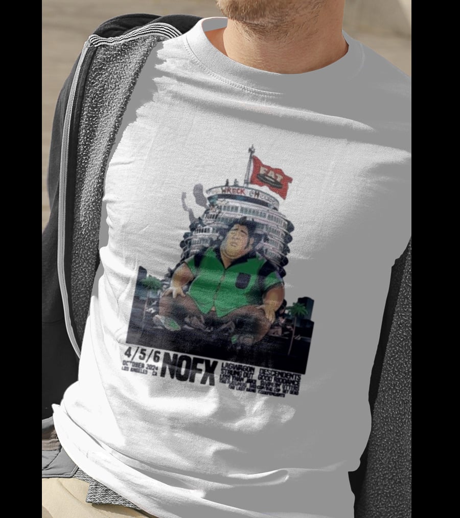 NOFX Fat Wreck Los Angeles October 4-5-6 T-Shirt
