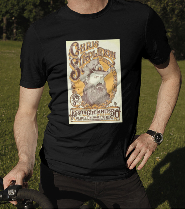 Chris Stapleton Live At Austin City Limits ACL Moody Theater October 3 T-Shirt