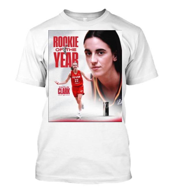 Rookie Of The Year 2024 Caitlin Clark Indiana Fever T-Shirt