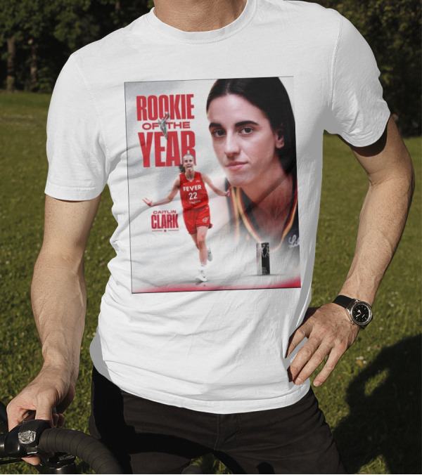 Rookie Of The Year 2024 Caitlin Clark Indiana Fever T-Shirt