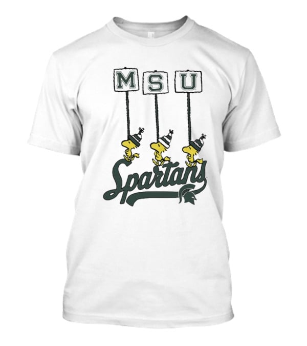 Peanuts X MSU Spartans Game Day T-Shirt