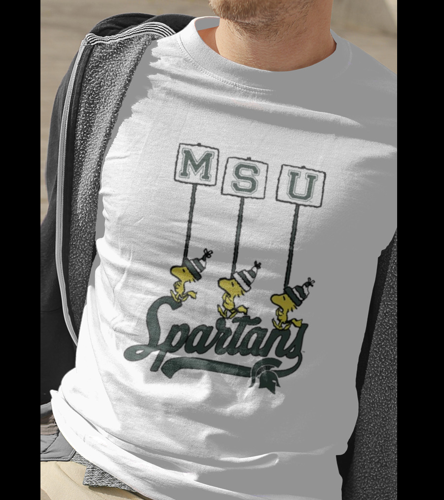 Peanuts X MSU Spartans Game Day T-Shirt