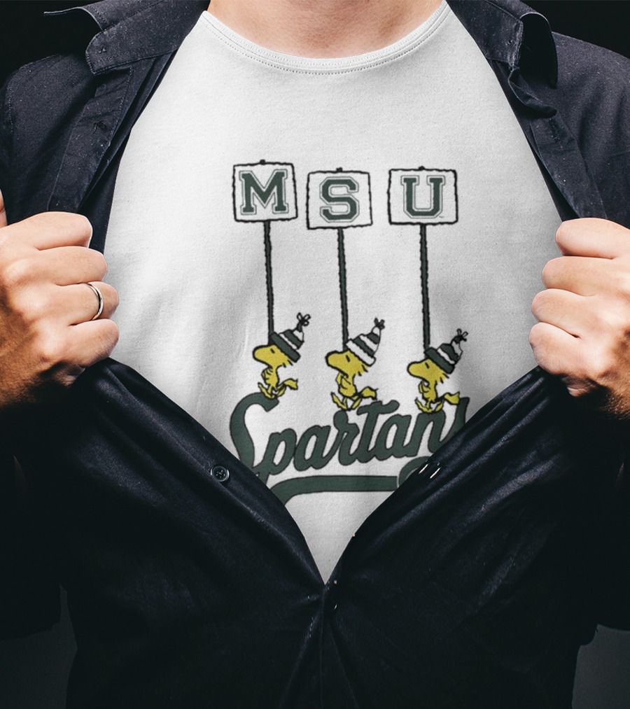 Peanuts X MSU Spartans Game Day T-Shirt