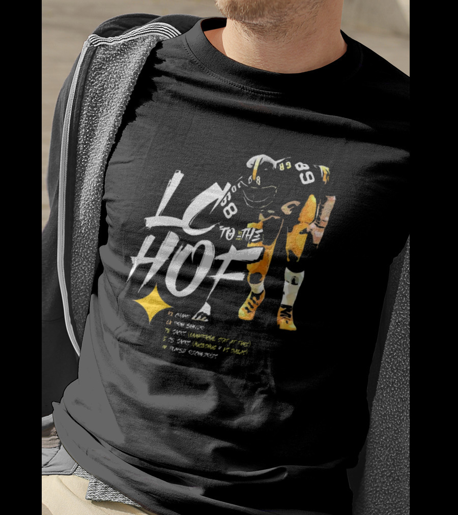 Pittsburgh Steelers LC Greenwood LC To The HOF T-Shirt