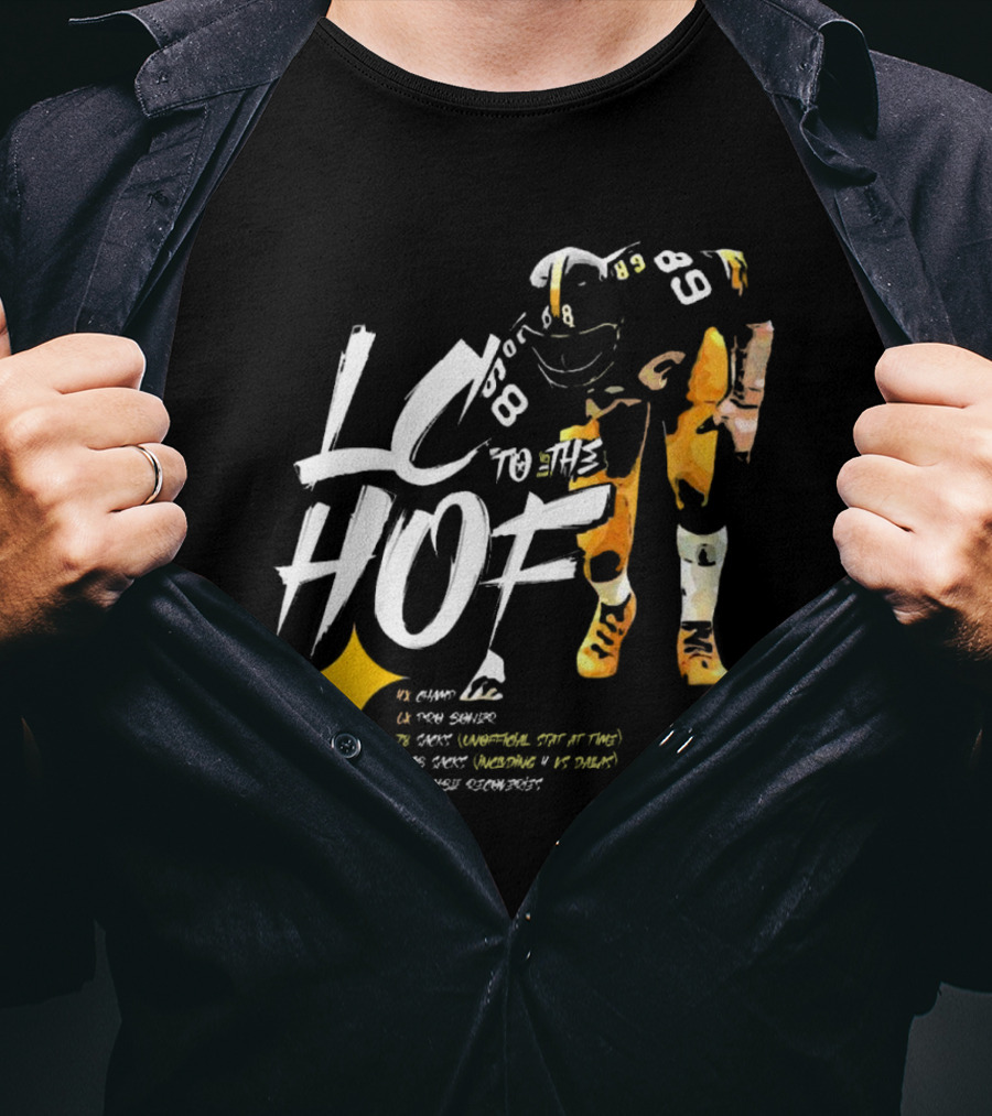 Pittsburgh Steelers LC Greenwood LC To The HOF T-Shirt