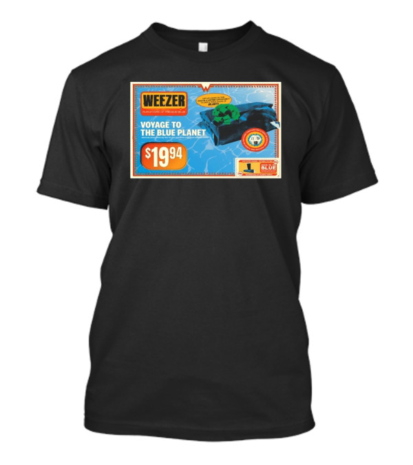 Weezer Voyage To The Blue Planet October 5 2024 Rogers Arena Vancouver BC T-Shirt