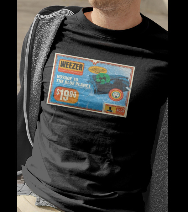 Weezer Voyage To The Blue Planet October 5 2024 Rogers Arena Vancouver BC T-Shirt