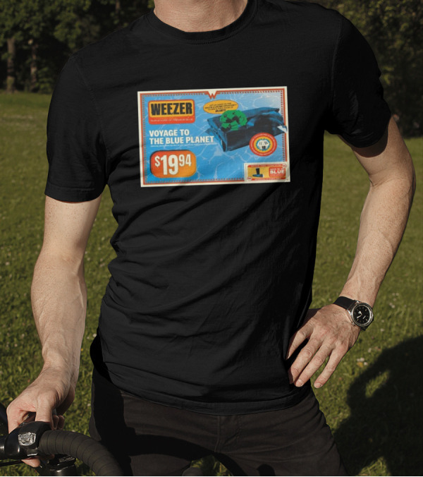 Weezer Voyage To The Blue Planet October 5 2024 Rogers Arena Vancouver BC T-Shirt