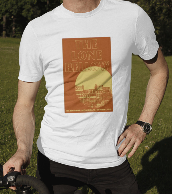 The Lone Bellow At The Birchmere Alexandria VA October 3 2024 Concert Event T-Shirt
