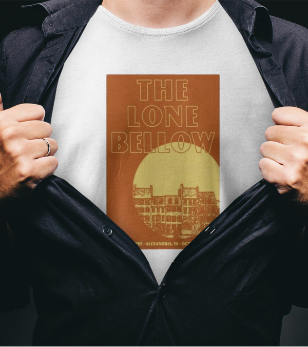 The Lone Bellow At The Birchmere Alexandria VA October 3 2024 Concert Event T-Shirt