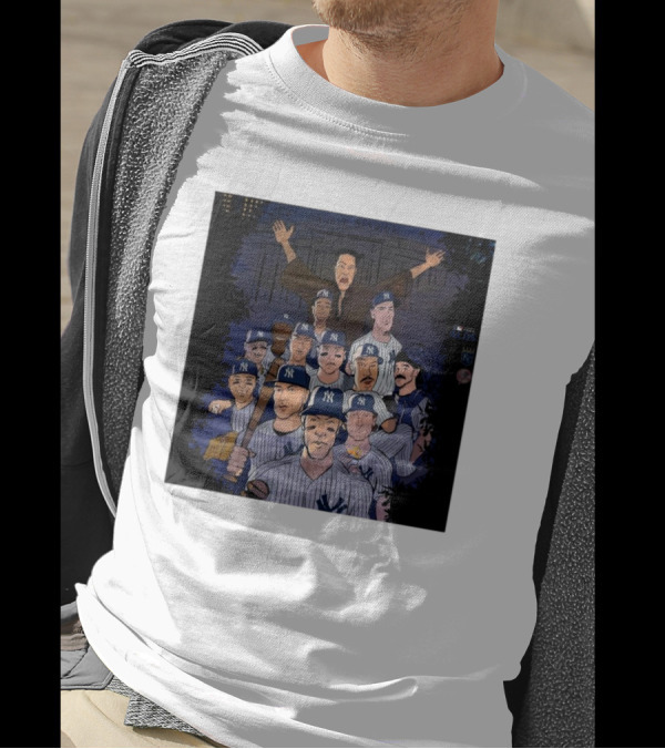 Yankee Stadium Legends Unite: New York Yankees 2024 ALDS Champion Quest T-Shirt
