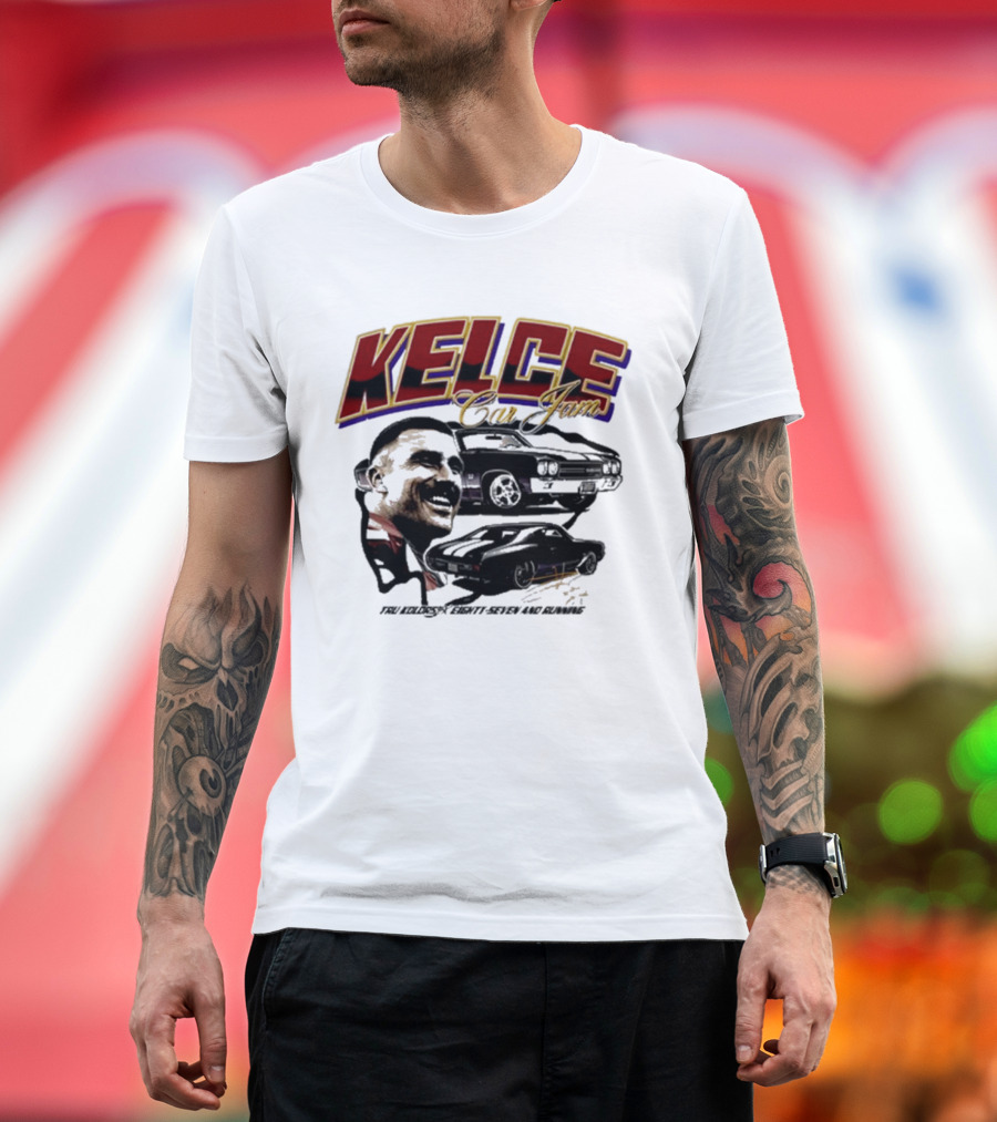 Kelce Car Jam Chevelle Seventy Seven and Running T-Shirt