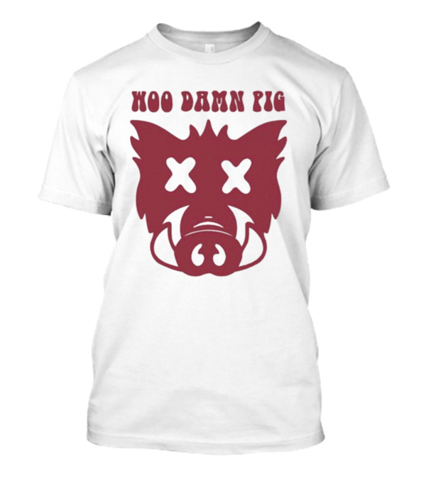 Woo Damn Pig 2024 Razorback Iconic T-Shirt