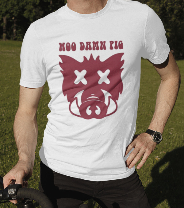 Woo Damn Pig 2024 Razorback Iconic T-Shirt