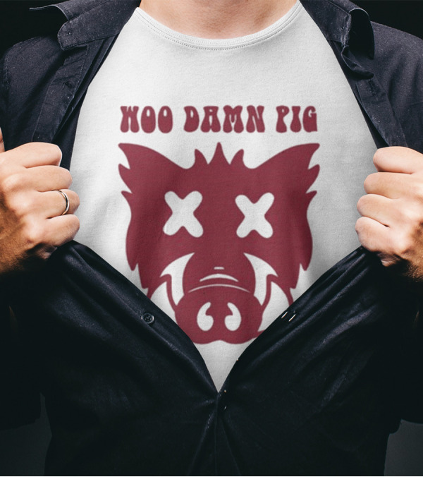 Woo Damn Pig 2024 Razorback Iconic T-Shirt