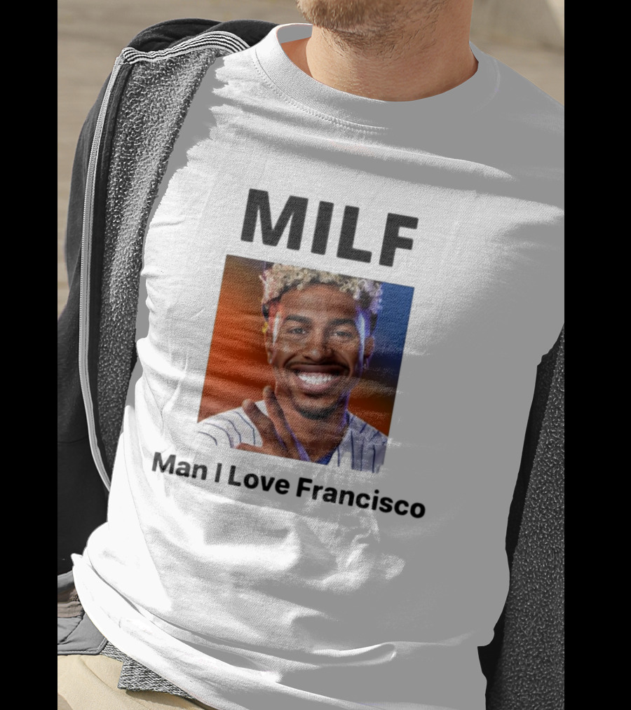 MILF Man I Love Francisco Lindor MLB New York Mets T-Shirt