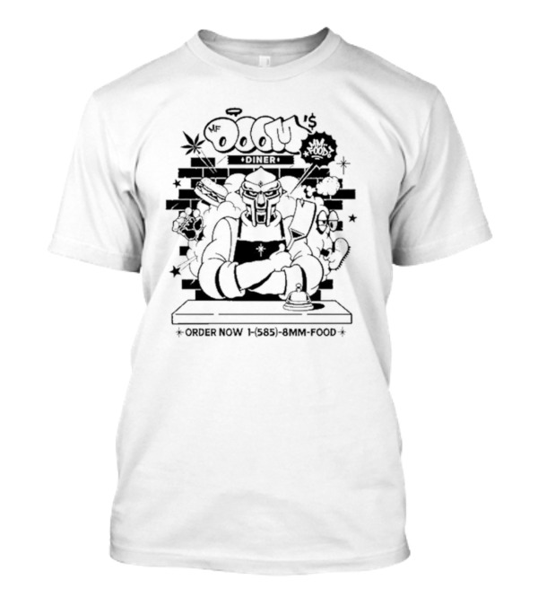MF Doom Chef Doom 2024 Diner Order Now 1-585-8MM-FOOD T-Shirt