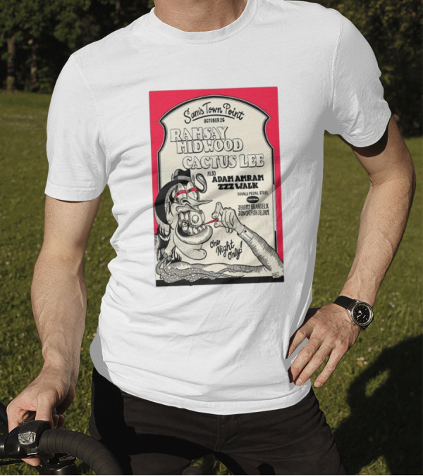 Sam’s Town Point October 26 Ramsay Midwood Cactus Lee Adam Amram Zzz Walk Austin Concert Event T-Shirt