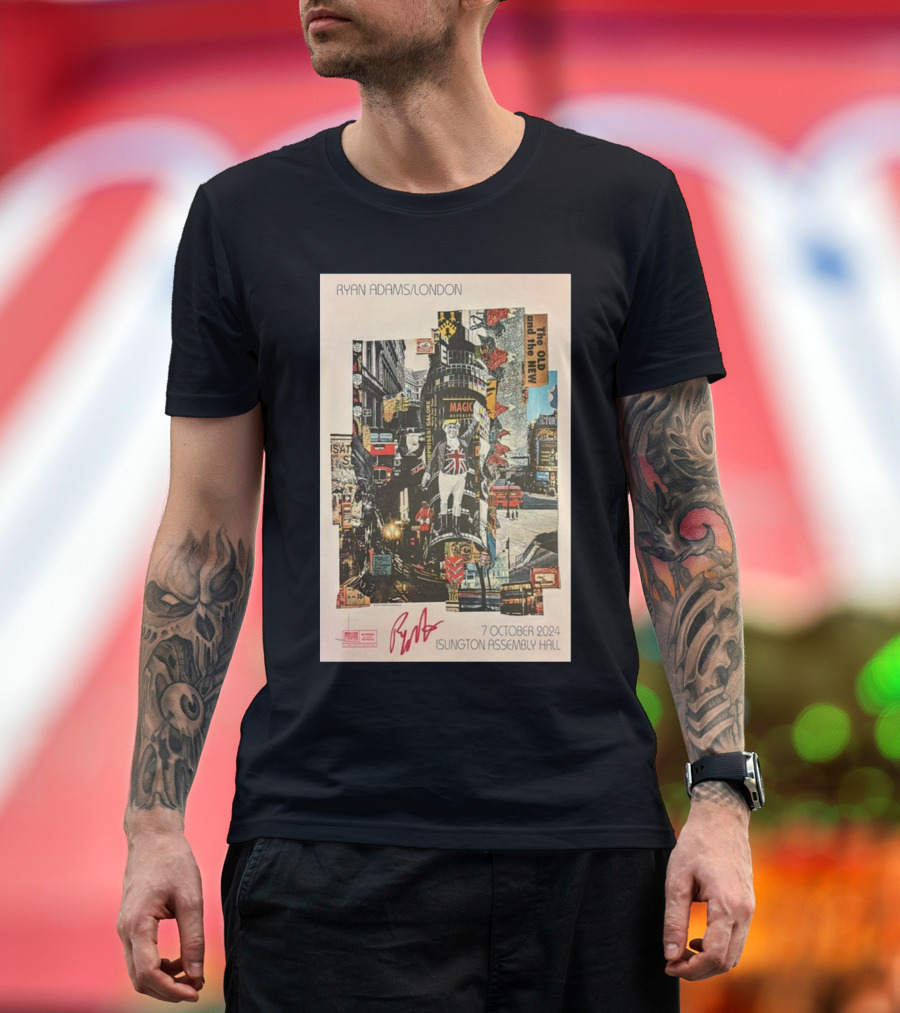 Ryan Adams London Magic The Old and the New October 7 2024 Islington Assembly Hall T-Shirt
