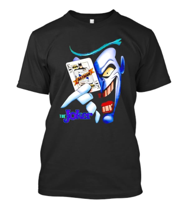 The Joker Batman Card Face T-Shirt