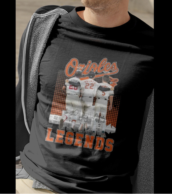 Orioles Legends Players Signatures T-Shirt