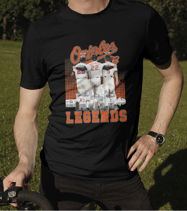 Orioles Legends Players Signatures T-Shirt