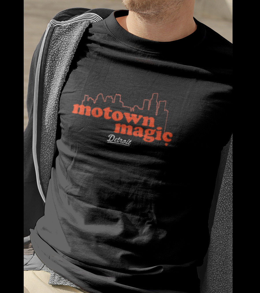 Detroit Skyline Motown Magic T-Shirt