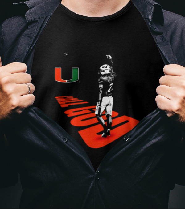 Dyme Lyfe NIL Xavier Restrepo Miami Hurricanes Call God U T-Shirt
