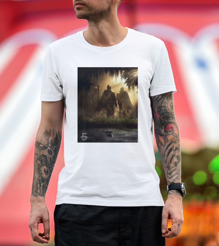 Gameday UCF At Florida Gators Oct 5 2024 Knights in Swamp Forest T-Shirt