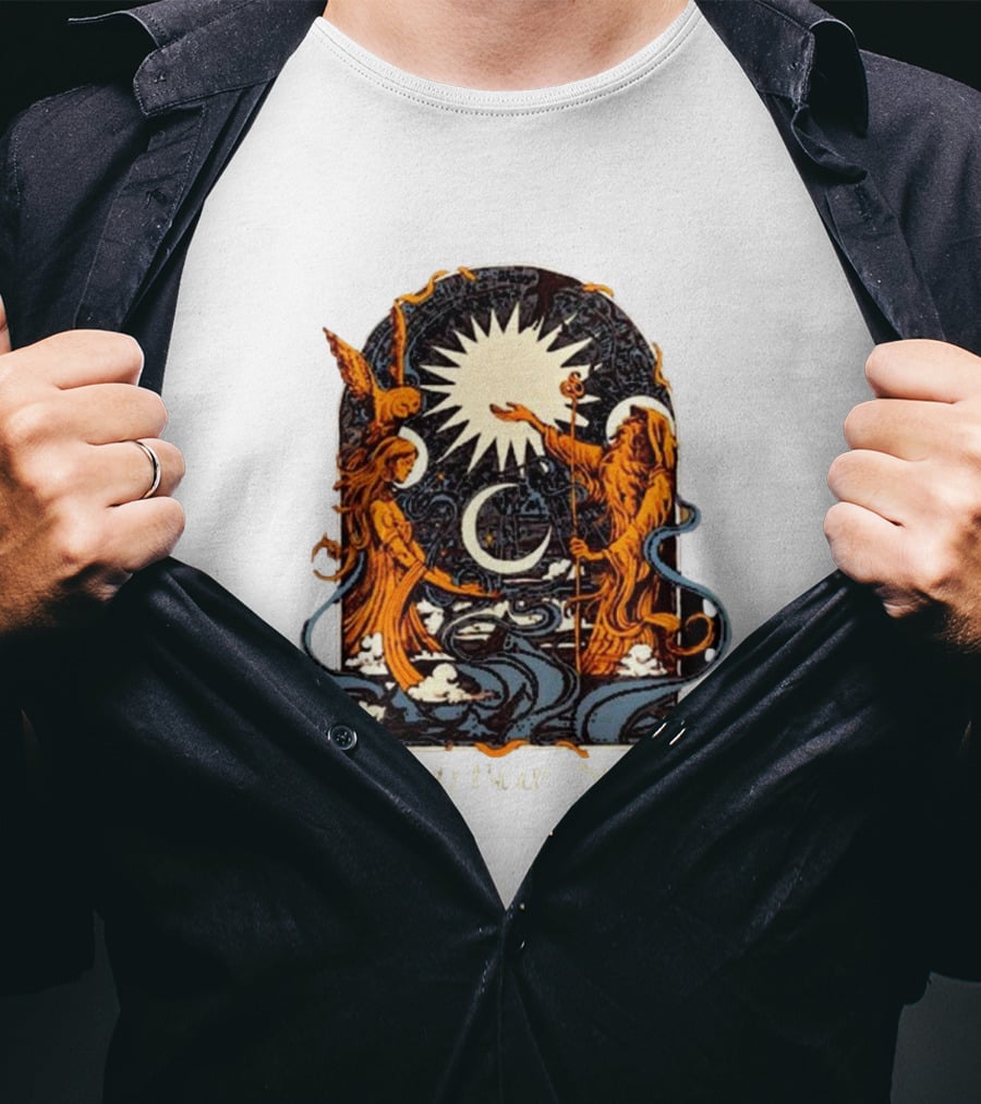 Johnny Blue Skies Celestial Figures Fall Tour T-Shirt