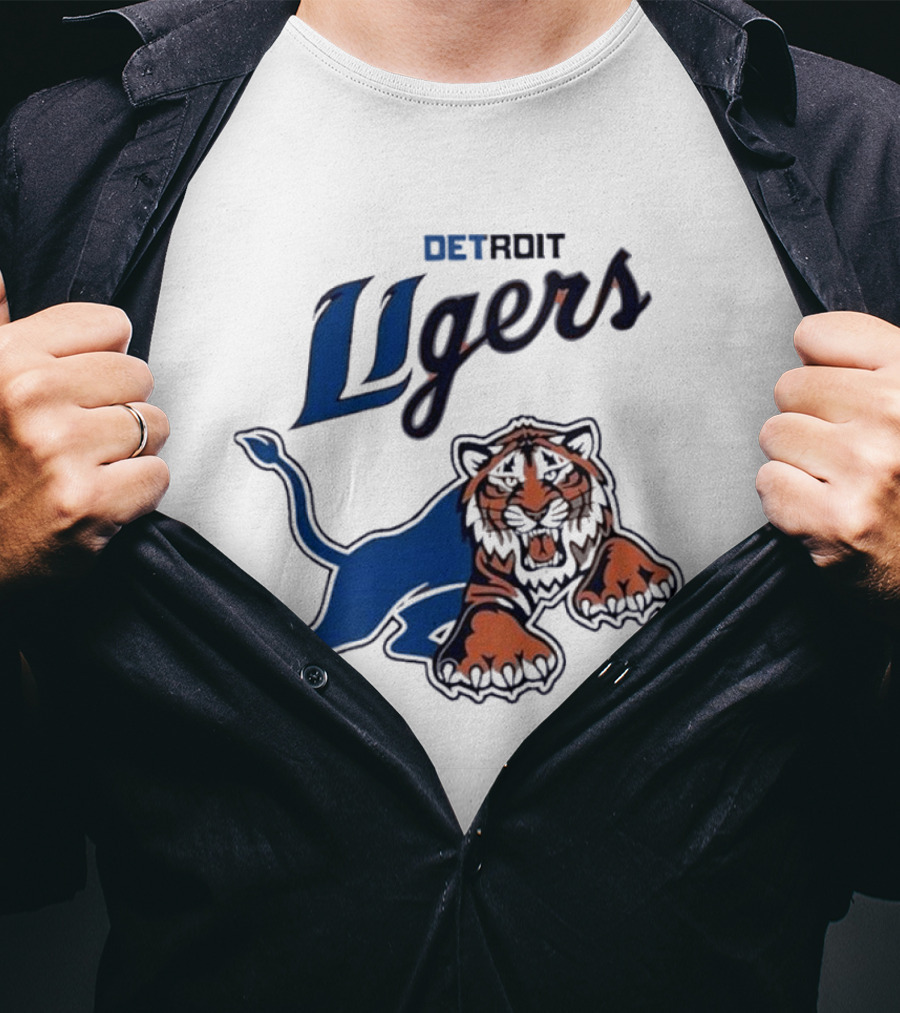 Detroit Ligers Mashup T-Shirt