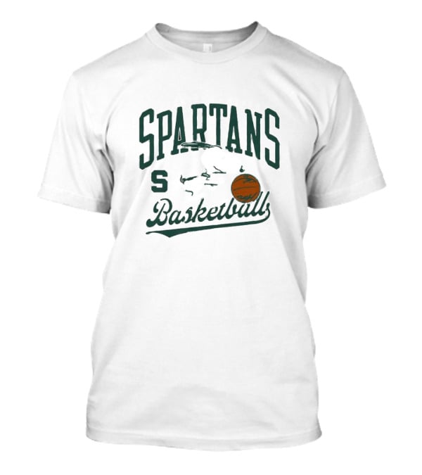 Michigan State Spartans Basketball Snoopy Dribbling T-Shirt