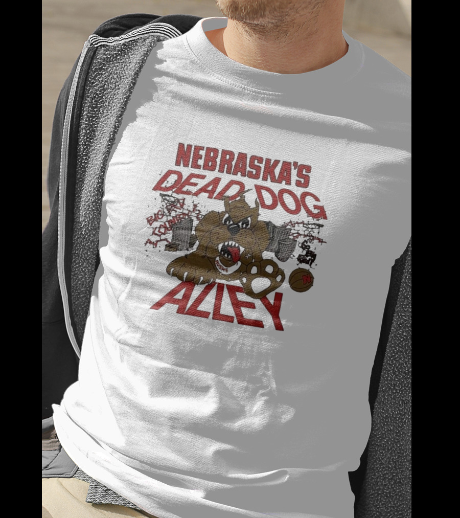 Nebraska’s Dead Dog Alley Big Red Country Vintage T-Shirt