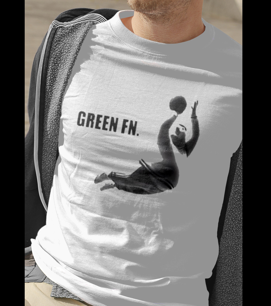 Green Fn Peter Griffin Basketball Dunking T-Shirt