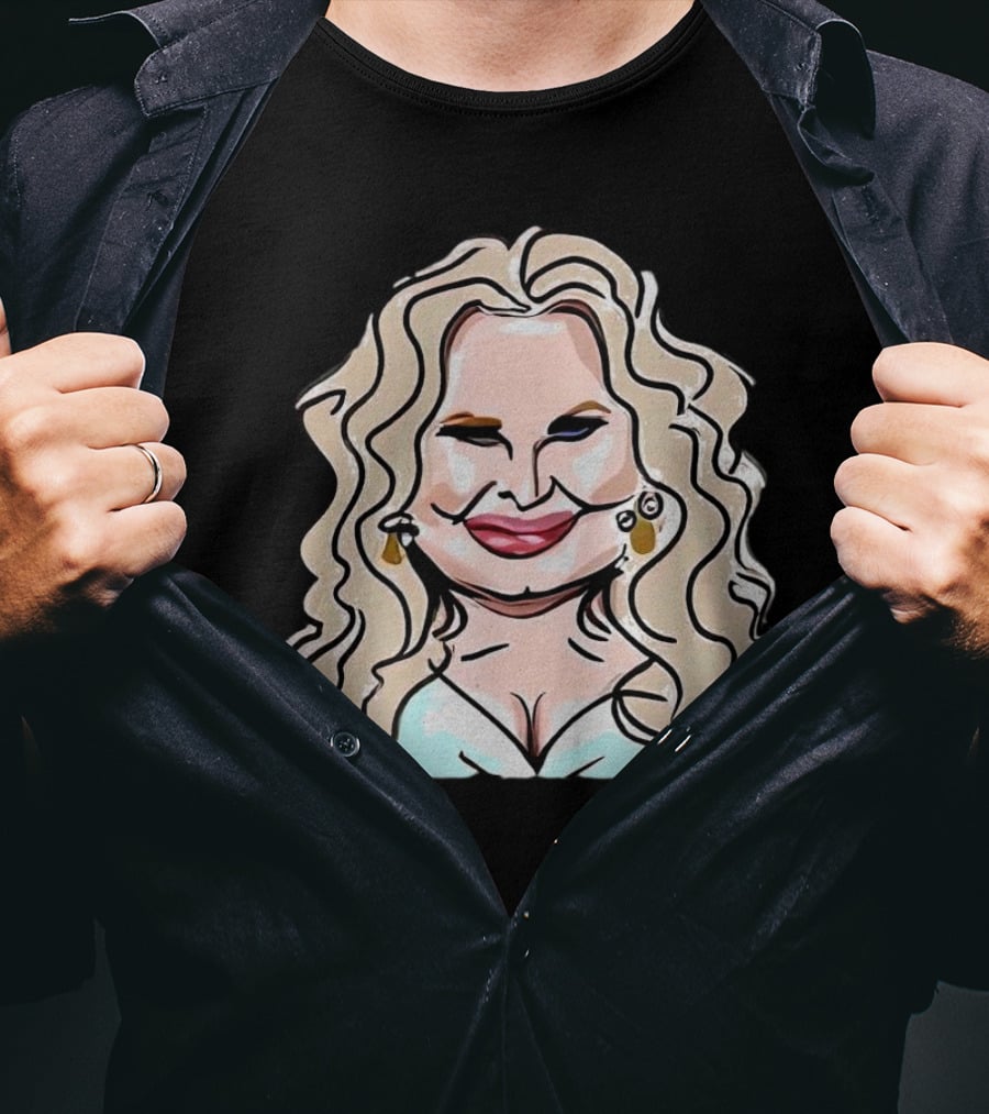 Jennifer Coolidge Cartoon Sticker T-Shirt