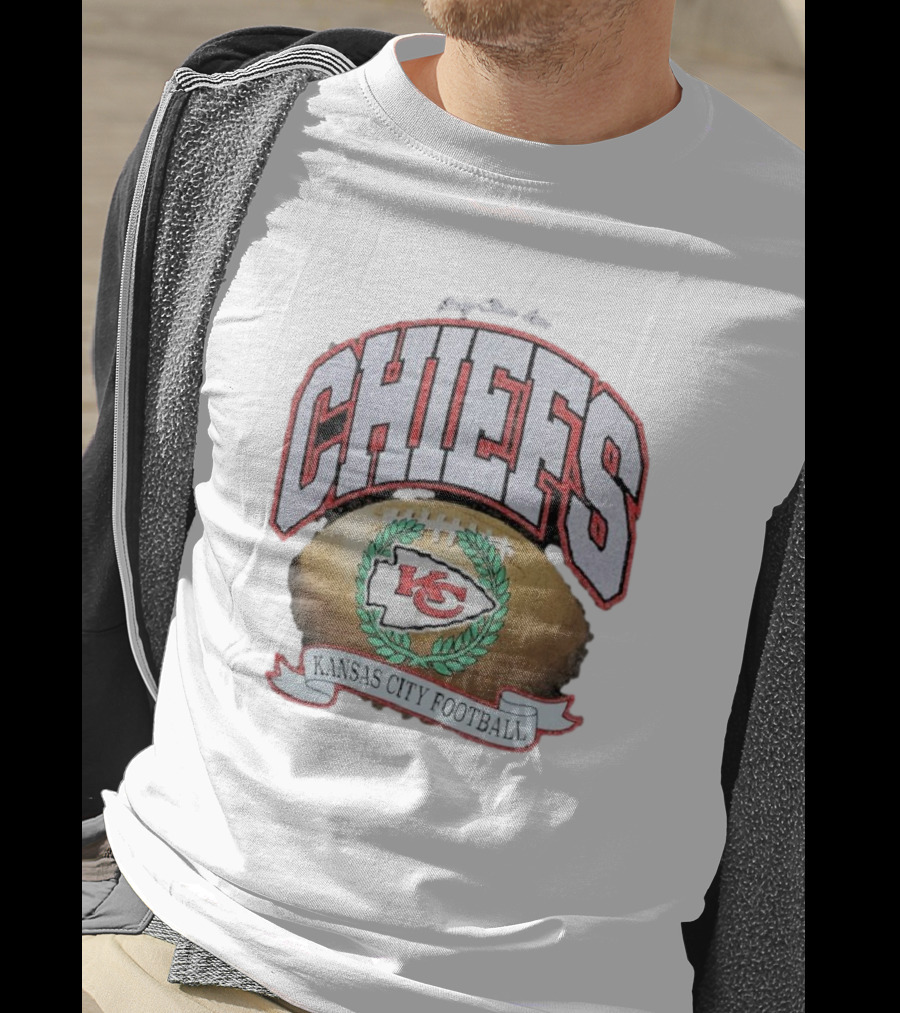 Kansas City Chiefs Strong Glitter Rocker Retro Football T-Shirt
