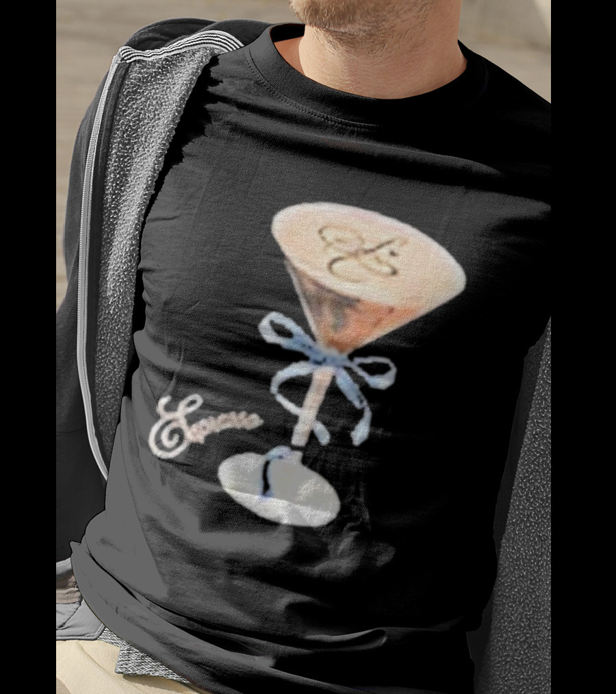 Sabrina Carpenter Espresso Martini With Ribbon Bow T-Shirt