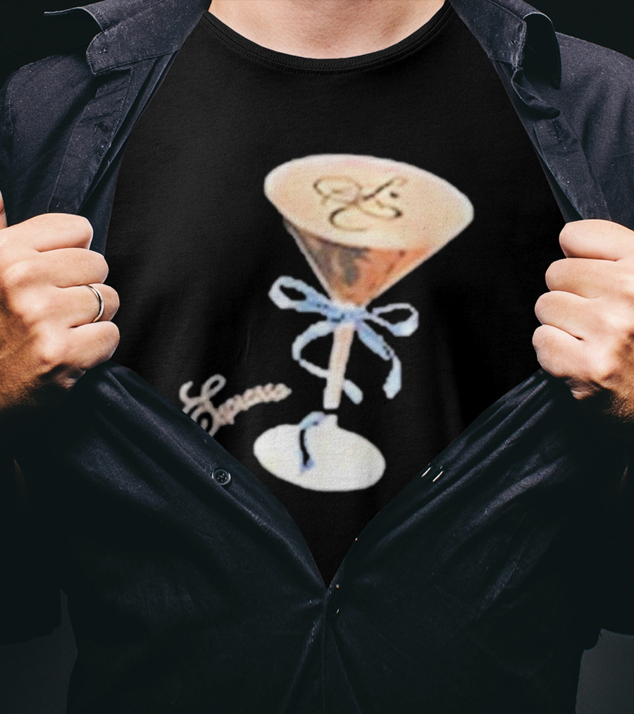 Sabrina Carpenter Espresso Martini With Ribbon Bow T-Shirt