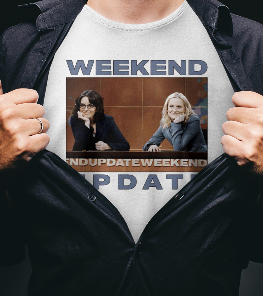 Tina Fey Amy Poehler Weekend Update T-Shirt